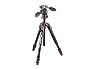 Statyw Manfrotto 190 GO! 4 sekcje aluminiowy + głowica MH804-3W