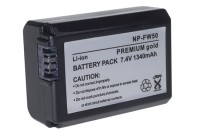 Akumulator NP-FW50 1340mAh PREMIUM GOLD