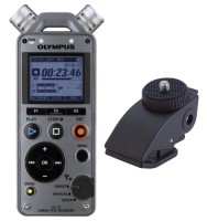 Olympus LS-12 + CL2 Kit rejestrator cyfrowy + klips / uchwyt do rejestratorów z serii LS