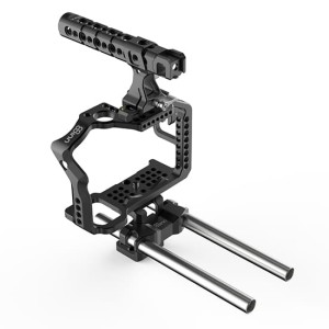 Klatka aluminiowa 8Sinn a7RII / a7SII Cage + rączka PRO + universal rod do SONY a7RII / a7SII