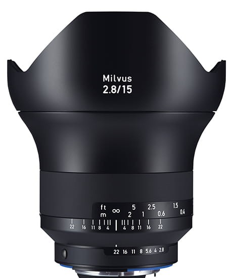 Obiektyw Zeiss Milvus 15 mm f/2.8 ZF.2 Nikon