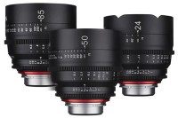 Samyang Xeen zestaw (24,50,85mm )T1.5 /micro 4/3