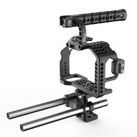 Klatka aluminiowa 8Sinn a7RII / a7SII Cage + rączka BASIC + universal rod do SONY a7RII / a7SII