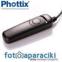 Wężyk spustowy Phottix 1m S6 do Sony A700, A900, A65, A77, A77II