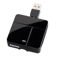 Czytnik kart Hama SD/microSD/CF/Memory Stick/xD Card All In One Basic czarny