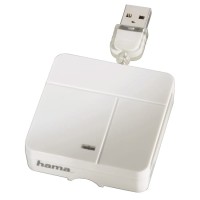 Czytnik kart Hama SD/microSD/CF/Memory Stick/xD Card All In One Basic biały