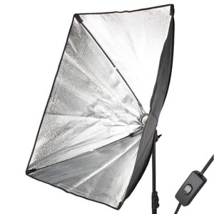 Oprawa softbox 50x70cm na żarówkę E27