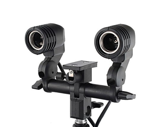 Oprawka podwójna do żarówek E27