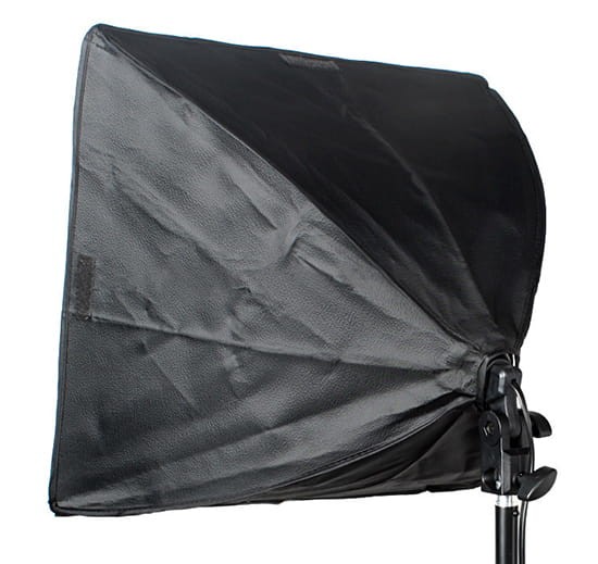 Oprawa softbox 40x40cm na żarówkę E27