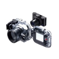 Aparat cyfrowy Sony DSC-RX100 V A czarny + aku NP-BX1 + obudowa podwodna MPK-URX100A