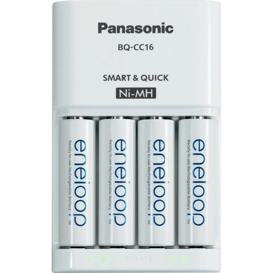 Ładowarka Panasonic Eneloop BQ-CC16 + 4szt. Eneloop AA 1900mAh