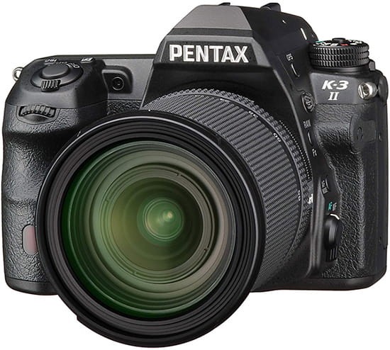 Lustrzanka Pentax K-3 II czarny + ob. DA 18-135 WR