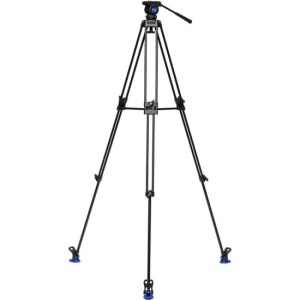 Statyw Benro KH-26NL bez głowicy + Manfrotto 520Ball + Manfrotto MVH500AH