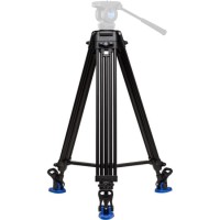 Statyw Benro KH-26NL bez głowicy + Manfrotto 520Ball + Manfrotto MVH500AH