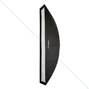 Softbox Powerlux HQ 35x140cm - rzep strip - mocowanie Bowens
