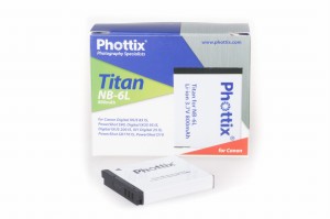 Akumulator Phottix Titan NB-6L do Canon IXUS85 IS/ 95 IS/ 200 IS itp.