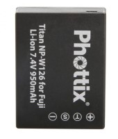 Akumulator Phottix NP-W126 do Fuji