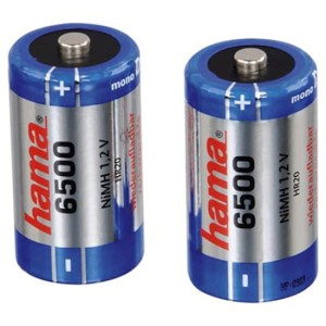 Akumulator Hama 2x 6500mAh R20 NiMH D