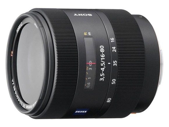Obiektyw Sony 16-80 mm f/3.5-f/4.5 DT ZA Carl Zeiss Vario Sonnar T*  Sony A (SAL1680Z.AE)