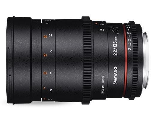 Obiektyw Samyang 135 mm T2.2 VDSLR / Pentax