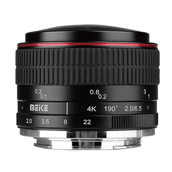 Obiektyw Meike 6.5mm F2.0 do Micro 4/3