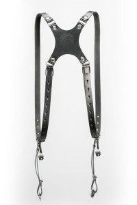 Szelki skórzane Reporter Corio 20 (czarny) 