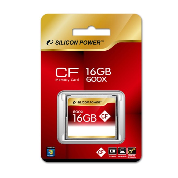 Karta Pamięci Silicon Power CompactFlash 16GB 600x 