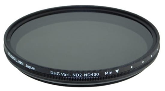 Filtr szary Marumi Variable ND2-ND400 58mm regulowany