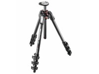 Statyw Manfrotto MT190CXPRO4, 4 sekcje, węglowy, kolumna 90 st. + głowica 496RC2