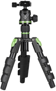 Statyw Genesis Gear ABT KIT Mini z głowicą zielony + Zestaw czyszczący 3w1