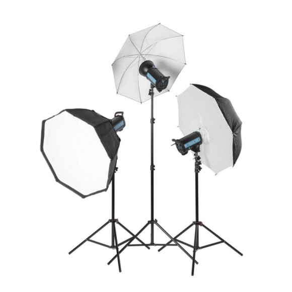 Zestaw lamp Quadralite Pulse 1200 Portrait Kit