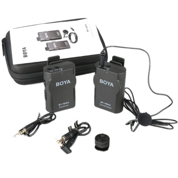 Mikrofon bezprzewodowy BOYA BY-WM4 mikroport 2,4 GHz