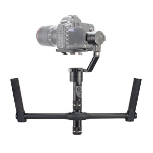 Gimbal ręczny stabilizator Zhiyun Crane 2017 do bezlusterkowca + uchwyt poprzeczny ( rączki )