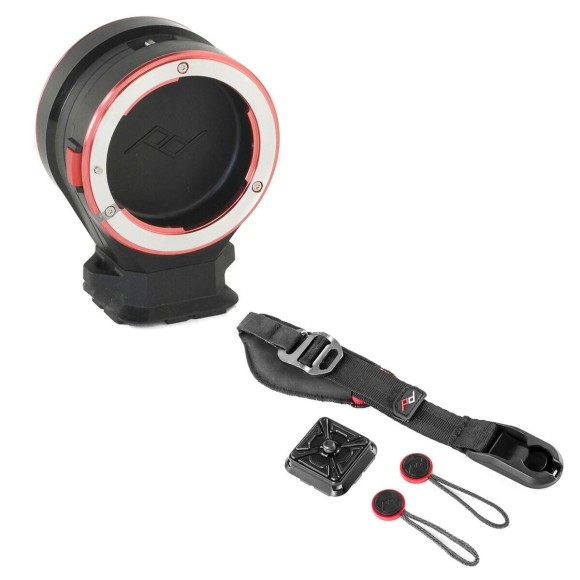 Zestaw Peak Design Adapter Lens Sony + Pasek Clutch  