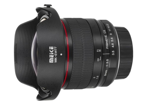 Obiektyw Meike 8mm F\3.5 do Nikon F