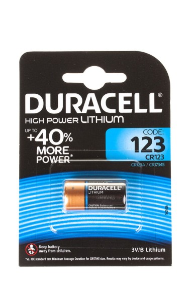  Bateria foto litowa Duracell CR123