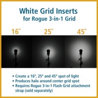 Białe wkładki do Rogue Flash Grid