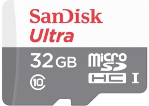 Karta SanDisk Ultra Android microSDHC UHS-I 32GB 80MB/s Class 10 (SDSQUNS-032G-GN3MN)