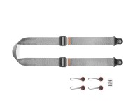 Pasek Peak Design na szyję lub ramię SLIDE LITE v3 popielaty do lekkich aparatów SLL-AS-3