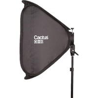 Cactus składany softbox z gridem 60cm biały + uchwyt