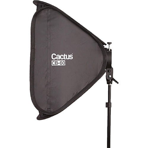 Cactus składany softbox z gridem 60cm biały + uchwyt