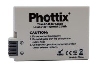 Akumulator Phottix LP-E8 Canon 550D/ 600D/ 650D/ 700D
