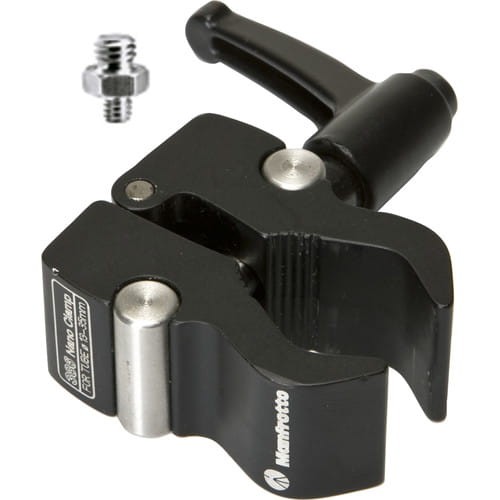 Manfrotto 386BC-1 - NANO CLAMP / klamra z adapterem 1/4" - 3/8"