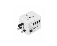 Podróżny adapter sieciowy USB Superbee JY-192 5 V 2 x 2,4 A, max 3500 mA Biały