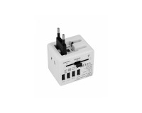 Podróżny adapter sieciowy USB Superbee JY-192 5 V 2 x 2,4 A, max 3500 mA Biały