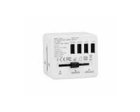 Podróżny adapter sieciowy USB Superbee JY-192 5 V 2 x 2,4 A, max 3500 mA Biały