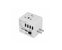 Podróżny adapter sieciowy USB Superbee JY-192 5 V 2 x 2,4 A, max 3500 mA Biały