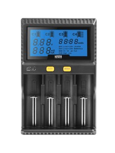 Ładowarka Smart Newell C4 do akumulatorów NiMH/Li-Ion