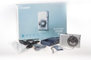 Aparat cyfrowy Canon IXUS 50 - USZKODZONY