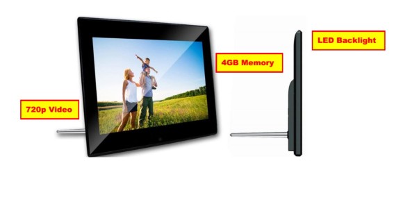 Ramka cyfrowa BRAUN  DF 1220 + 4GB 12' CALI